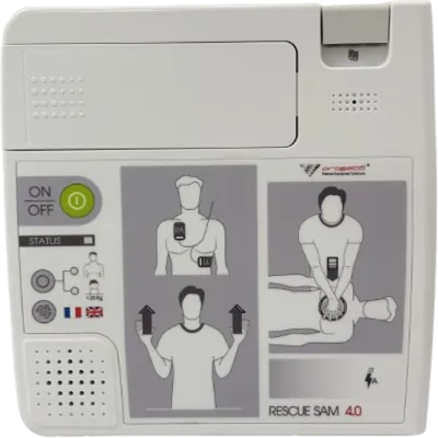 Défibrillateur Progetti rescue Sam 4.0