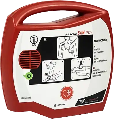Défibrillateur Progetti Rescue Sam